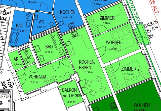 Traumhafte 3-Zimmerwohnung im Herzen von Dornbirn zu vermieten