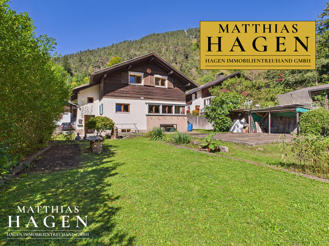 Natur pur! Einfamilienhaus mit großem Garten nahe der Muttersbergbahn – auch als Ferienhaus ideal.