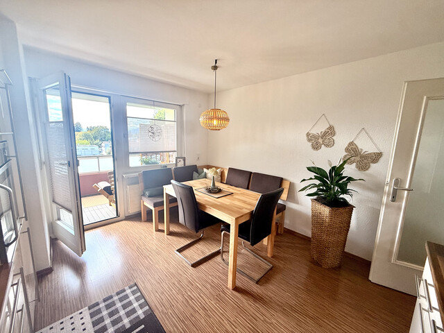 3-Zimmer-Wohnung mit herrlichem Ausblick zu verkaufen