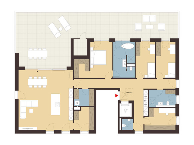 5-Zimmer-Penthousewohnung mit Weitblick | A09