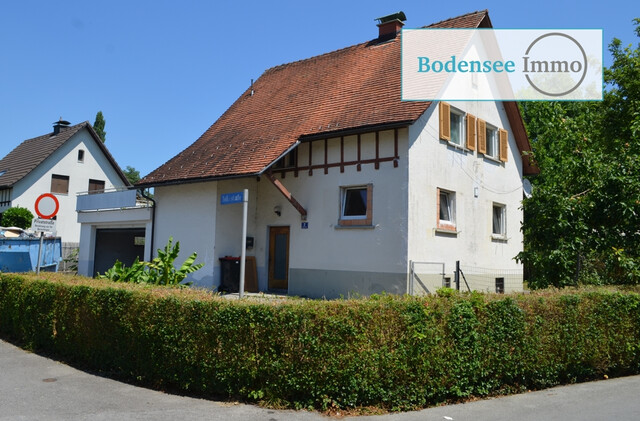 Tolles, zentrumsnahes Grundstück in Lochau, mit Altbestand für Bastler und Sanierungsfreudige