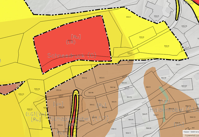 1.792 m² Grundstück in Oberdamüls - 
im Bregenzerwald