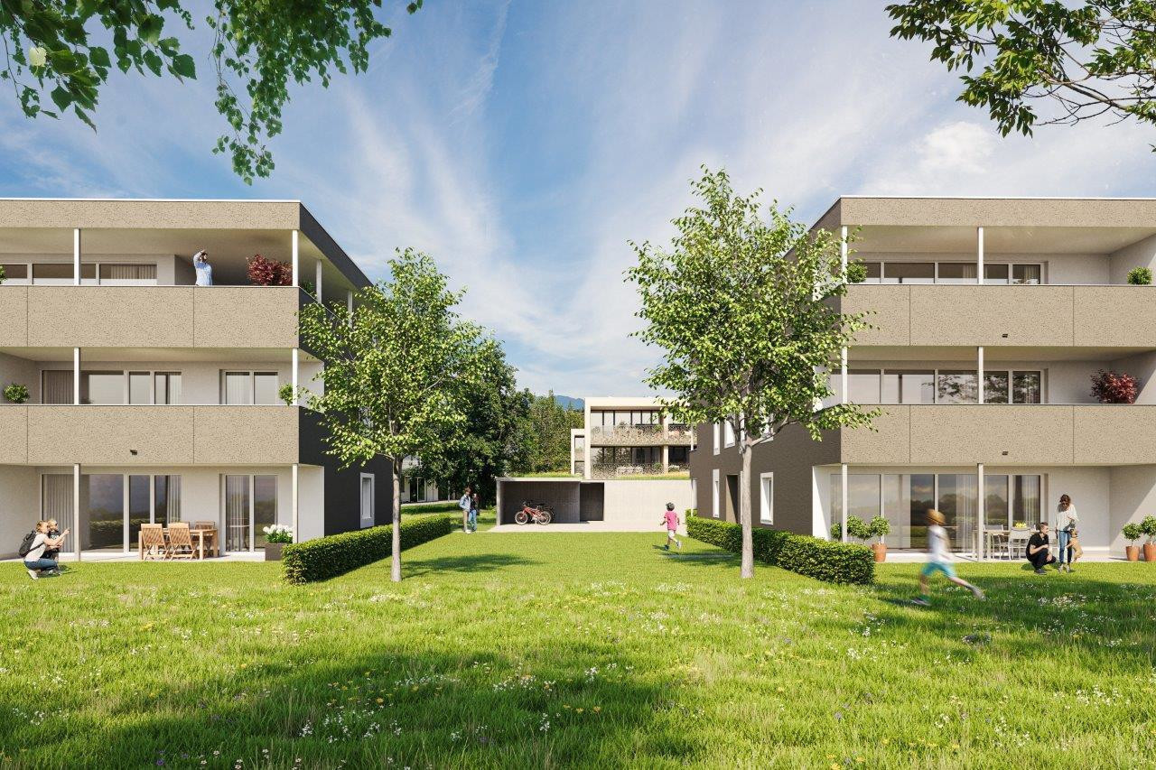 Haus B Top 22 I 4-Zimmer-Eck-Terrassen-Wohnung in Feldkirch-Altenstadt; Rebbündten 27 und 27a  für SIE verfügbar