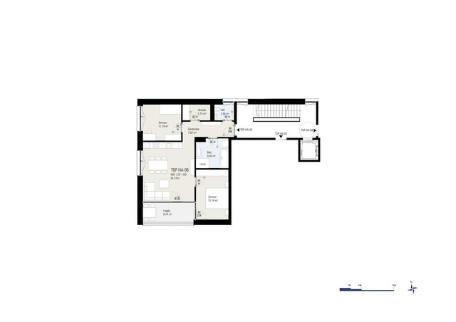 Top HA-06  |  Wunderbare 3-Zimmer-Eck-Terrassen-Wohnung Gisingen-Kapfstraße 56 - jetzt bezugsfertig - zu verkaufen!