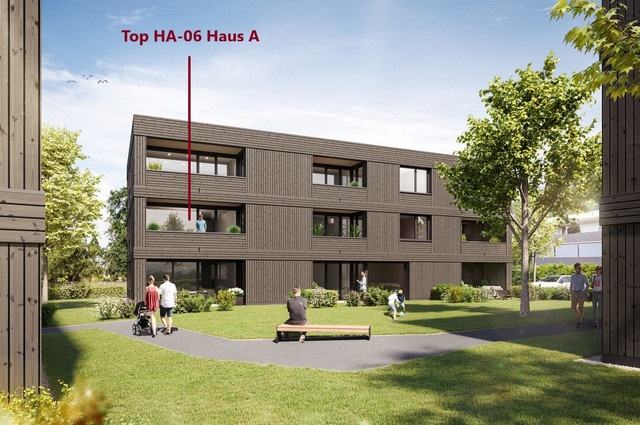 Top HA-06  |  Wunderbare 3-Zimmer-Eck-Terrassen-Wohnung Gisingen-Kapfstraße 56 - jetzt bezugsfertig - zu verkaufen!