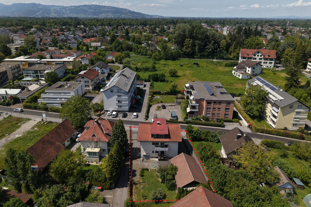 Durchdachtes Wohn- und Geschäftshaus in Dornbirn – 
2 Wohnungen & vielseitig nutzbare Geschäftsfläche
