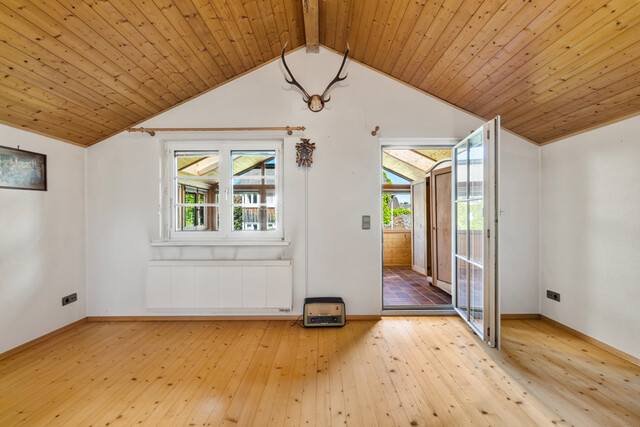 Großes Haus auf der Sonnenseite