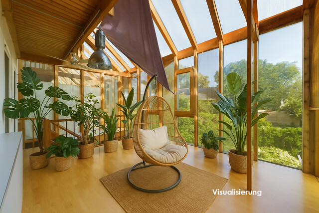 Wohnglück in Fußach – Reihenhaus mit sonnigem Wintergarten zum Mieten