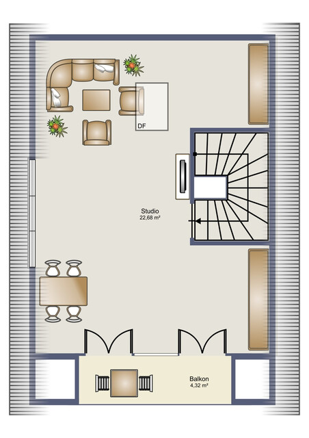 Familienglück in modernem Zuhause