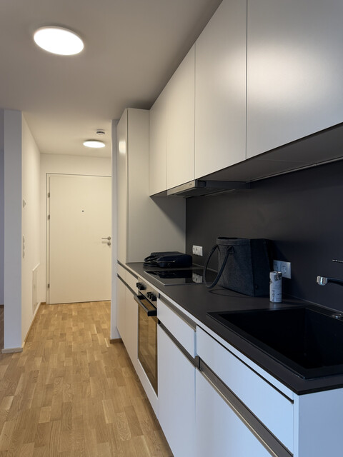 Moderne 2-Zimmer-Terrassenwohnung in Neubau mit Garagenplatz