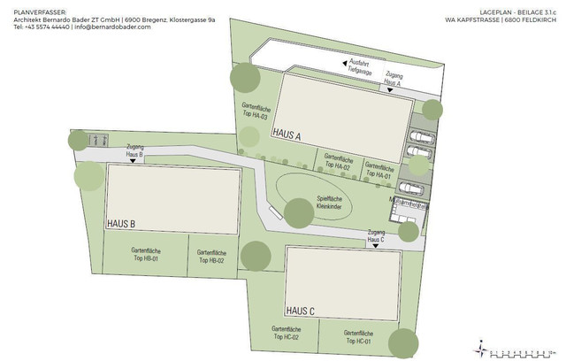 IHR neues Zuhause  | Top HB-08  |  traumhafte 3-Zimmer-Dach-Terrassen-Wohnung Gisingen-Kapfstraße 56 und 56a - jetzt für SIE verfügbar