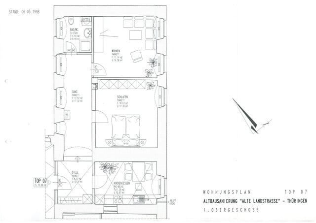 Heimelige 2-Zimmerwohnung in Thüringen zu vermieten!