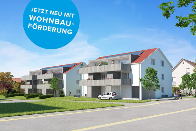 Tolle 3-Zi-Wohnung mit Terrasse und Garten. Achtung: Wir besichern Ihre bestehende Immobilie!