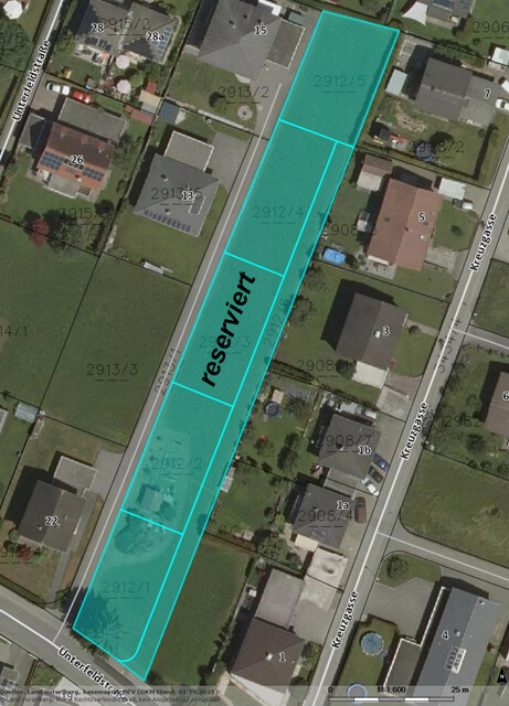 Leistbare Grundstücke (364 - 381 m²) in Lauterach!