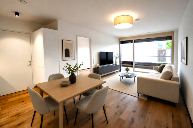 Neue Dachgeschoss-Wohnung mit Terrasse und Kühlung im Herzen von Dornbirn