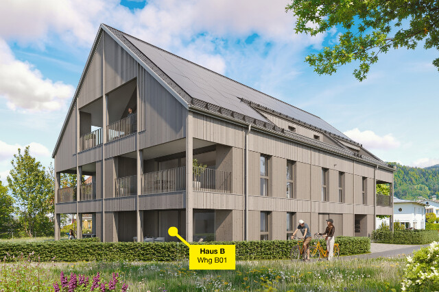 2-Zimmerwohnung mit Garten | B01