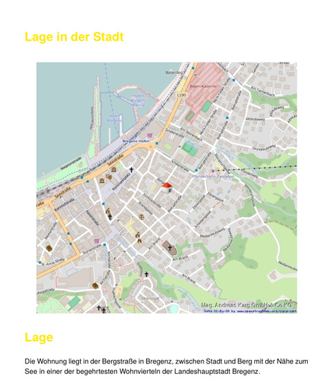 2-Zimmer Wohnung zwischen Berg - See - Stadt ZENTRUM