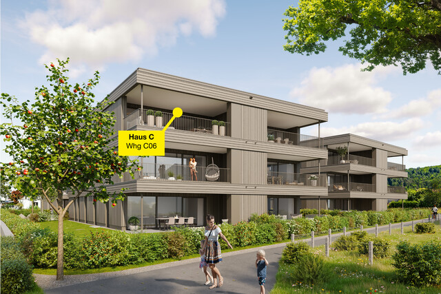 4-Zimmerwohnung mit Dachterrasse | C06