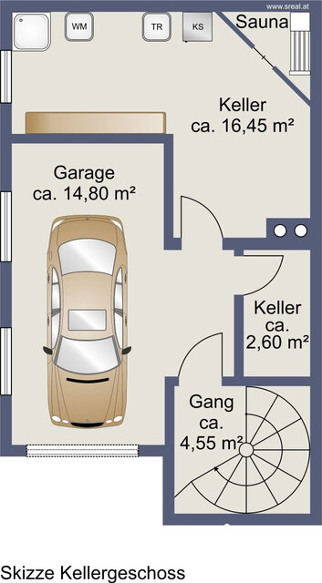 Gepflegte Doppelhaushälfte im Rohrbach in sehr ruhiger Lage