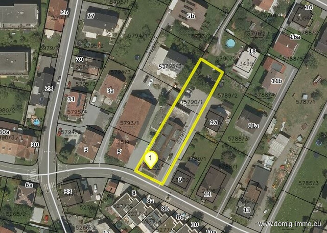 Mehrparteienhaus mit 17 Wohneinheiten im Zentrum von Dornbirn auf einem 1.145m² großem Grundstück!