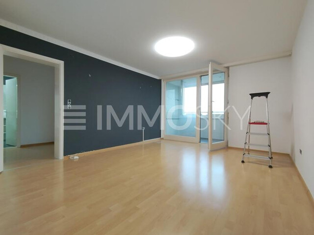 Modernisierung im 5. Stock in Arbeit