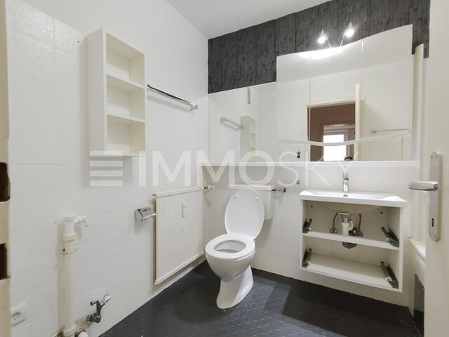 Modernisierung im 5. Stock in Arbeit