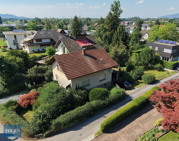 Baugrundstück mit Altbestand in Hohenems