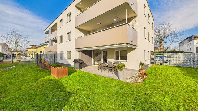 Hohenems | Wohnen im Herrenried | 4-Zimmer-Gartenwohnung