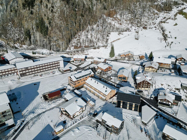 Bregenzerwald - Au, Vollholz Reihenhaus mit Garten, Terrasse und Schuppen, Edelrohbau, tolle Wohnbauförderung