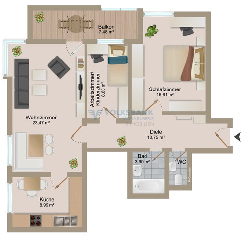 Schnäppchenwohnung für Handwerker!