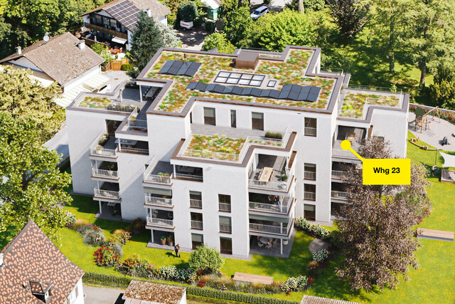 4-Zimmer-Dachgeschosswohnung mit Penthouse-Charakter | Top 23