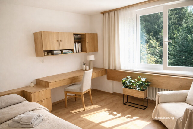 Sonniges Einfamilienhaus mit Rheintalblick in Schwarzach – Zweitwohnsitz möglich