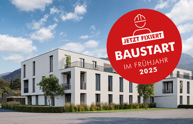 Baustart Frühjahr 2025: Optimale aufgeteilte 2-Zimmer Terrassenwohnung (Top C07)