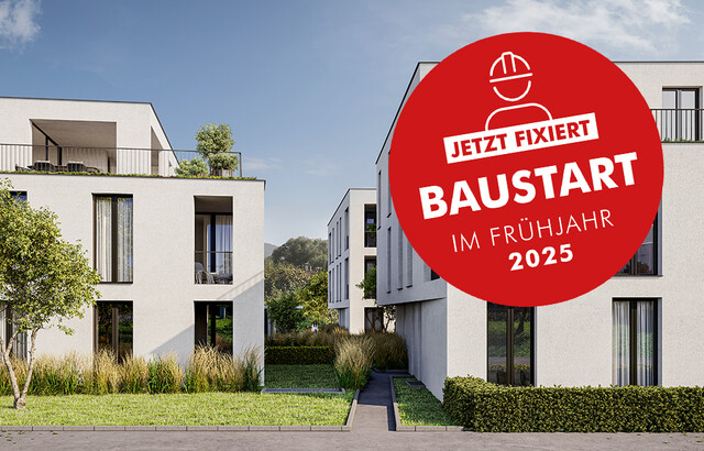 Baustart Frühjahr 2025: Optimale aufgeteilte 2-Zimmer Terrassenwohnung (Top C07)