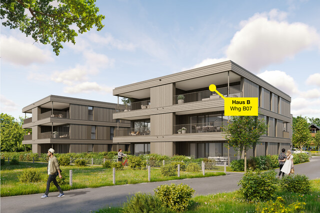 4-Zimmerwohnung mit Dachterrasse | B07