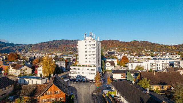 Lustenau: Ankommen und wohlfühlen – 3,5 Zimmer mit Balkon und Freiraum