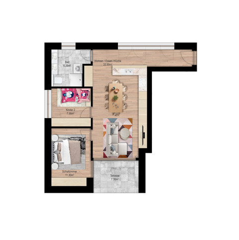 Attraktives Investment: Neubauanlage mit 12 Wohnungen in Dornbirn