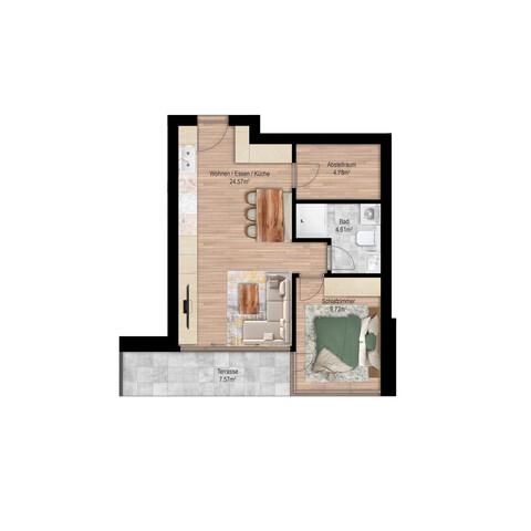 Attraktives Investment: Neubauanlage mit 12 Wohnungen in Dornbirn