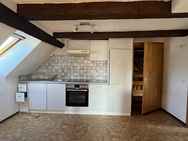 Wohnen mit Altbaucharme: 2-Zimmer-Wohnung im Holzhaus