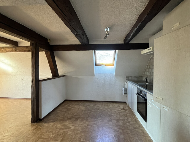 Wohnen mit Altbaucharme: 2-Zimmer-Wohnung im Holzhaus