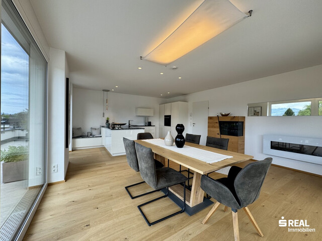 Exklusives Penthouse über den Dächern von Koblach – Luxus pur mit 188 m² Panorama-Terrasse!