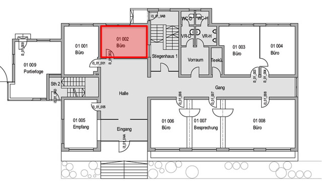 Mäder - Bürofläche im EG mit ca. 15 m²