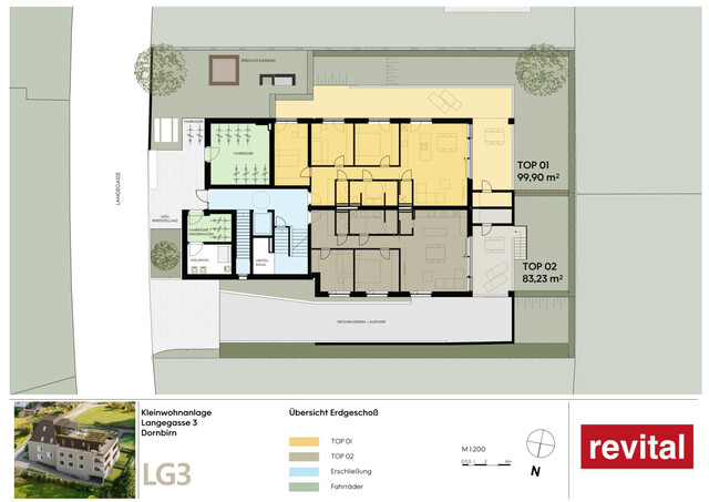 Ideal für Singles, Paare und Kleinfamilien: 3-Zimmer-Terrassenwohnung - Baustart erfolgt - Jetzt Nebenkosten sparen