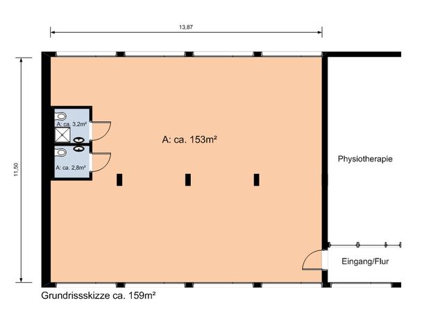 Großraumbüro oder Shared Office in zentraler Lage