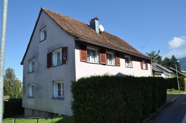 Bregenz:  Baugrundstück Am Stein mit Altbestand