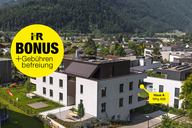 3-Zimmer-Terrassenwohnung mit toller Raumeinteilung | A06