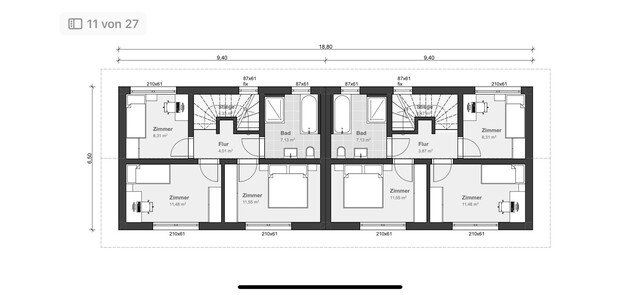 Schönes Baugrundstück - auch für Doppelhaus geeignet, Feldkirch