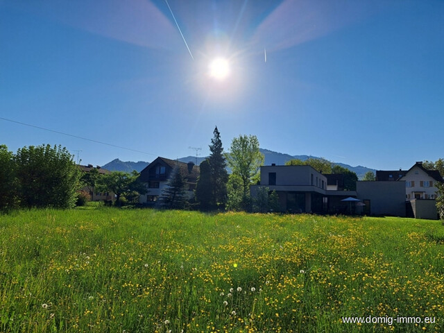 Sonniges Baugrundstück in Dornbirn/Rohrbach mit eigener Zufahrt!