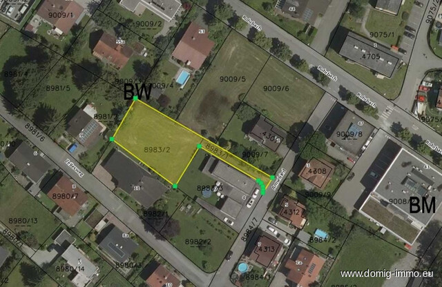 Sonniges Baugrundstück in Dornbirn/Rohrbach mit eigener Zufahrt!