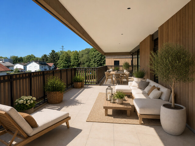 Exklusives Penthouse mit beeindruckender Sonnenterrasse